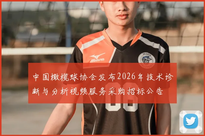 中国橄榄球协会发布2026年技术诊断与分析视频服务采购招标公告